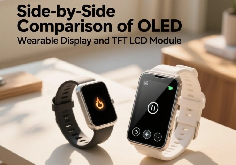 TFT LCD for wearables