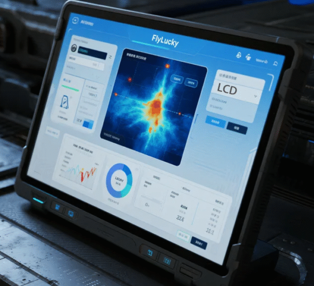 AI & LCD Integration Visual