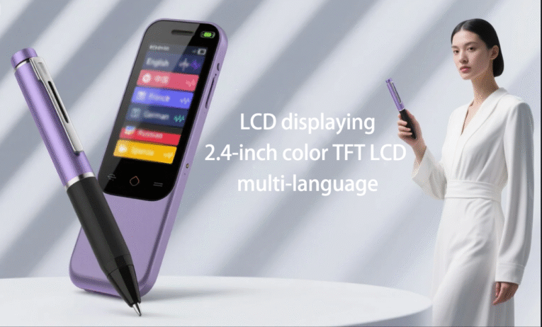 Compact Display in Translation Pen