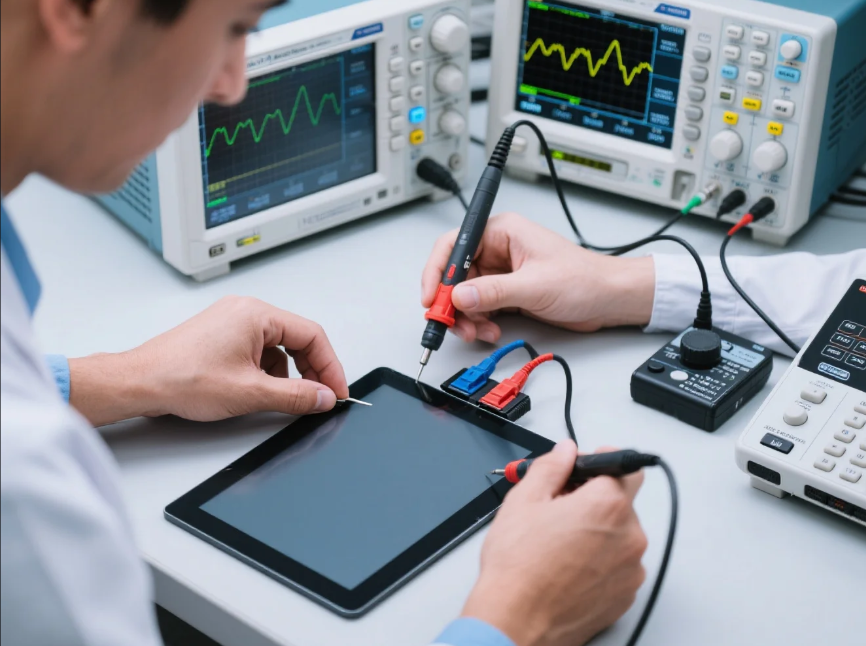 Actual contact failure scenarios in industrial equipment environments