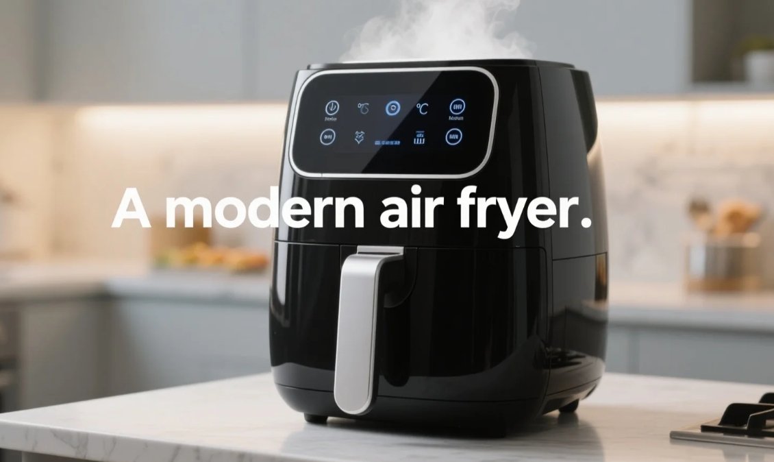 Air Fryer with LCD Touch Panel
