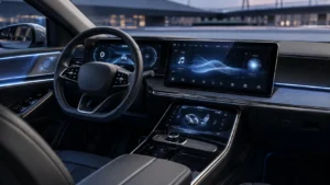 Automotive display trends 2026 with TFT LCD smart cockpit display