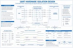 UART hardware isolation and power sequencing design for reliable embedded systems